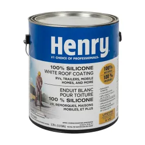 487 100% Silicone White Roof Coating 4L