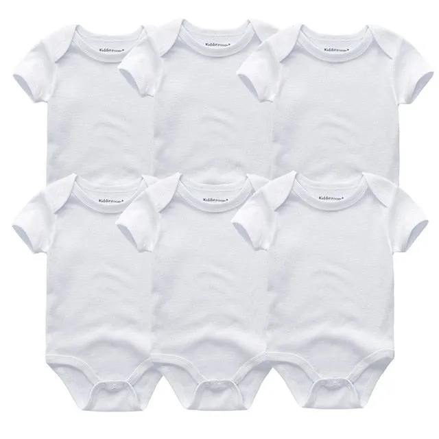 6pcs Baby Bodysuit 0-12M