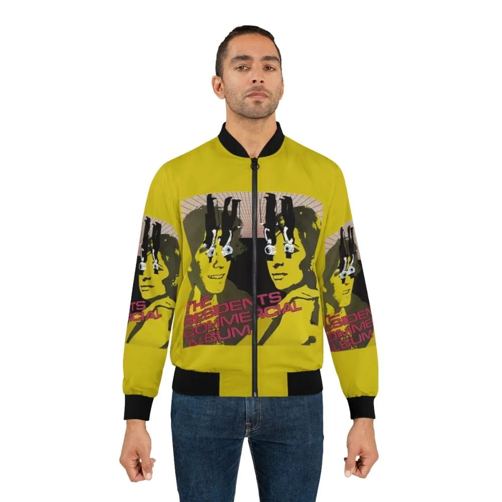 80s Synthpop The Residents Commercial Album Bomber Jacket