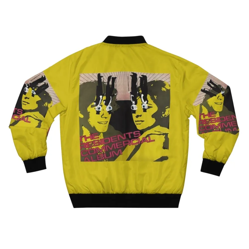 80s Synthpop The Residents Commercial Album Bomber Jacket