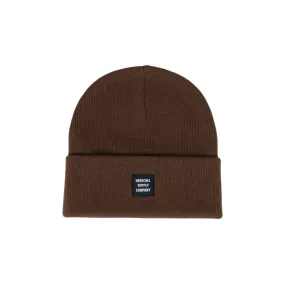 Abbott Rib Knit Beanie (Dark Earth)