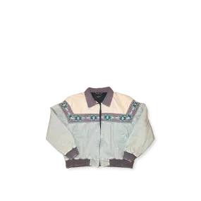 Agave Mist Bomber Jacket