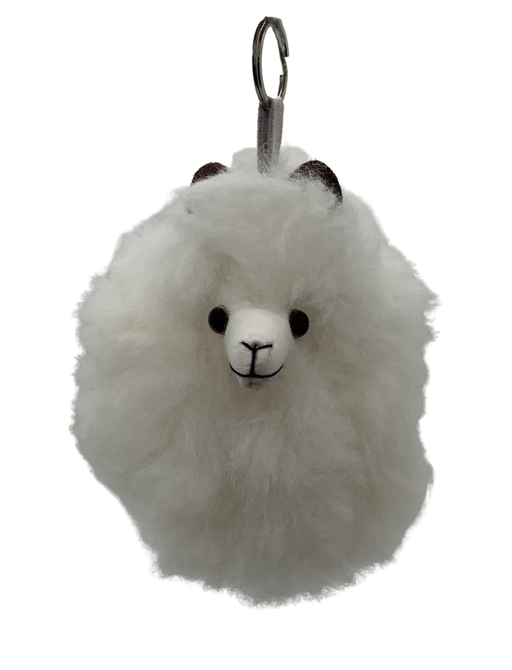 Alpaca Head Keychain