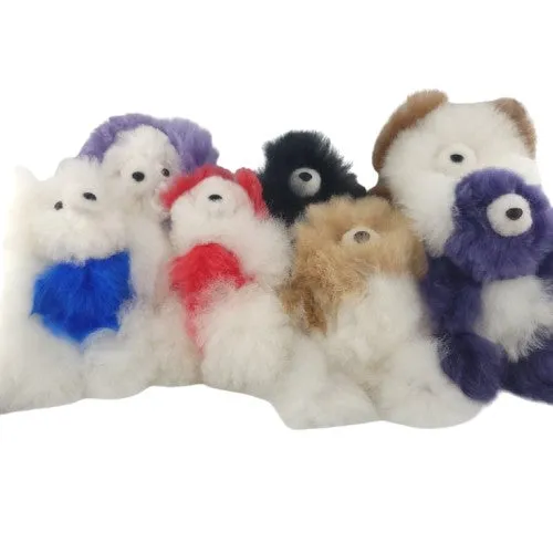 Alpaca Pocket Teddy Bears