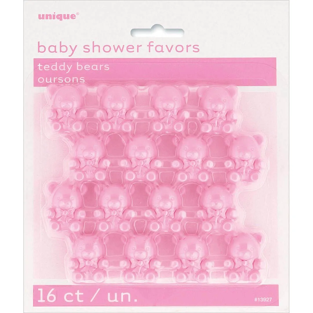 Baby Teddy Bear Favor-Pink
