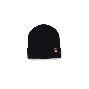 BAPE Patch Knit Beanie Black