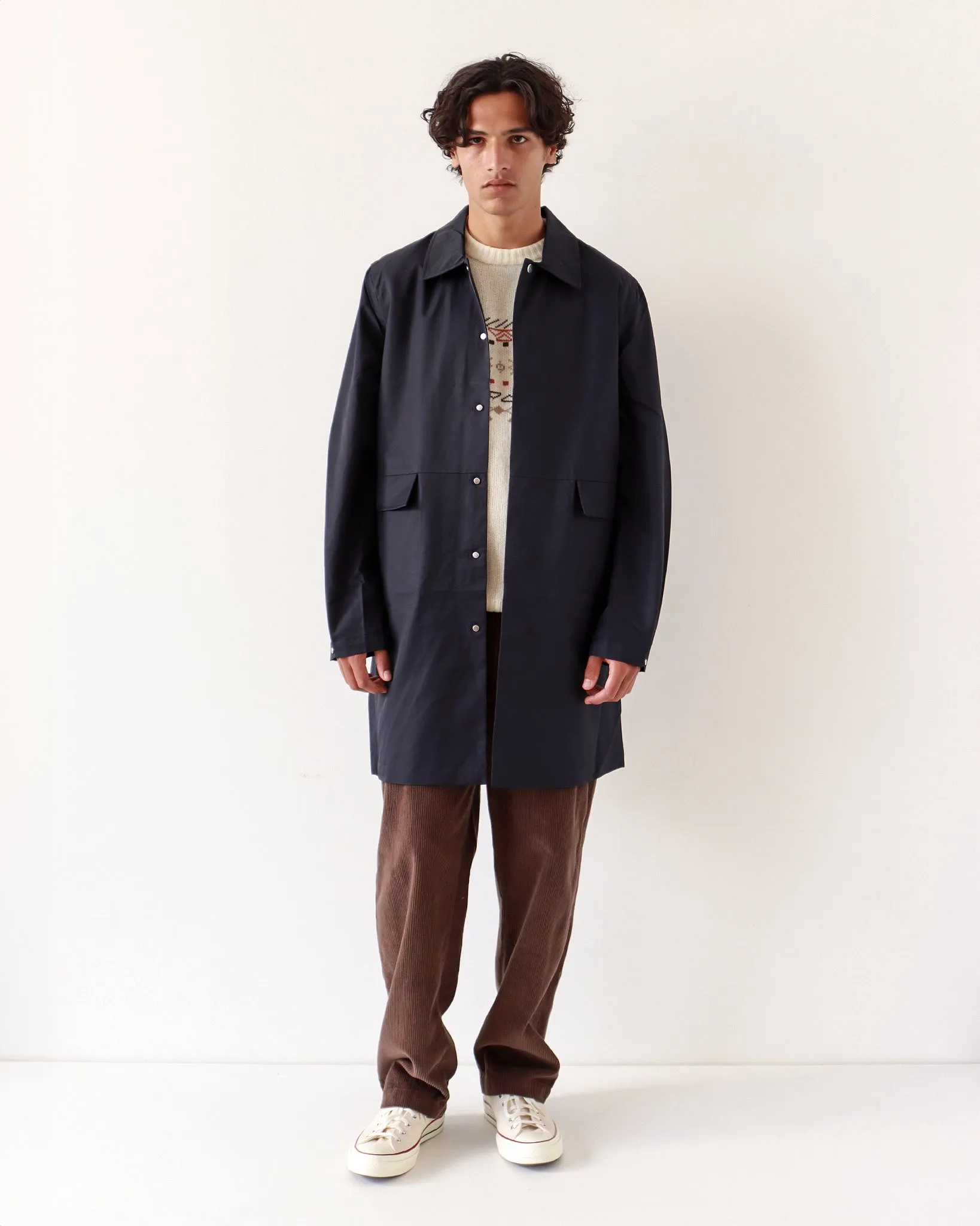 Bell Mac Coat - Navy