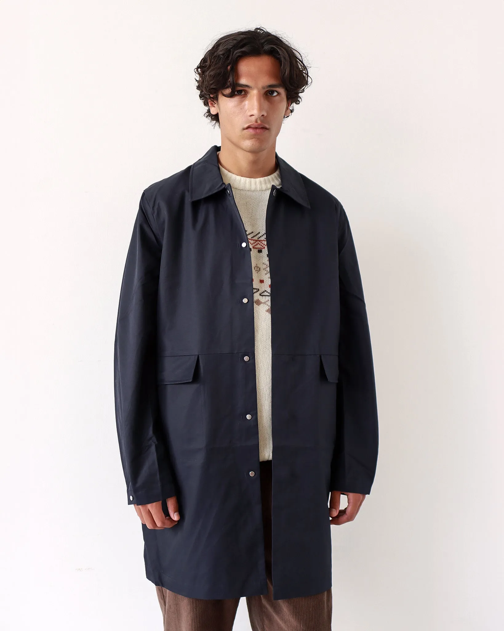 Bell Mac Coat - Navy