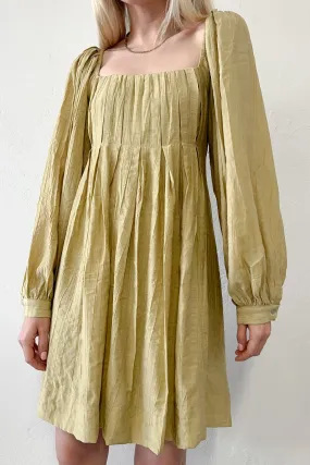 Belmont Square Neck Babydoll Dress