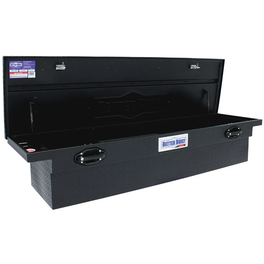 Better Built 79211098 71in Saddle Truck Box, Low-Profile, Textured Matte Black