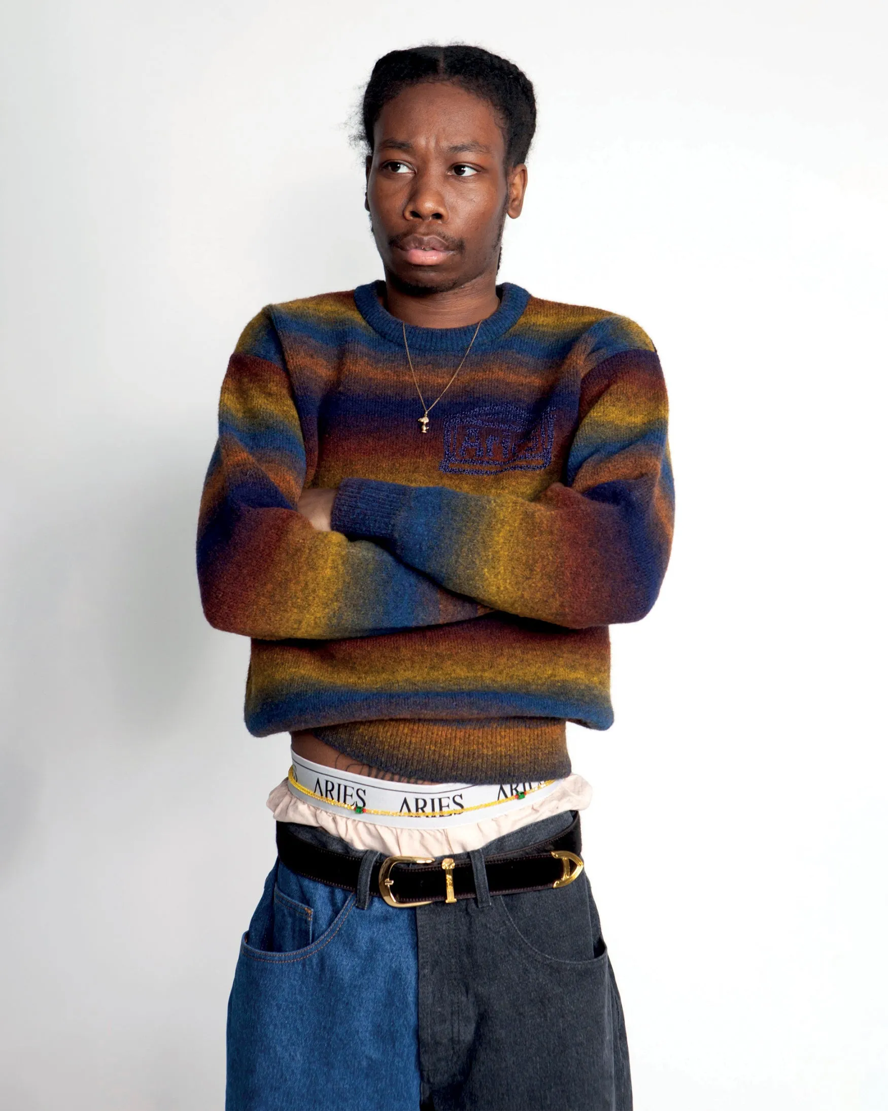 Boucle Space Dye Knit