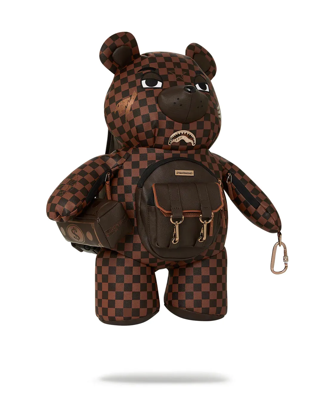 Brown Checkered Special Ops Teddy Bear