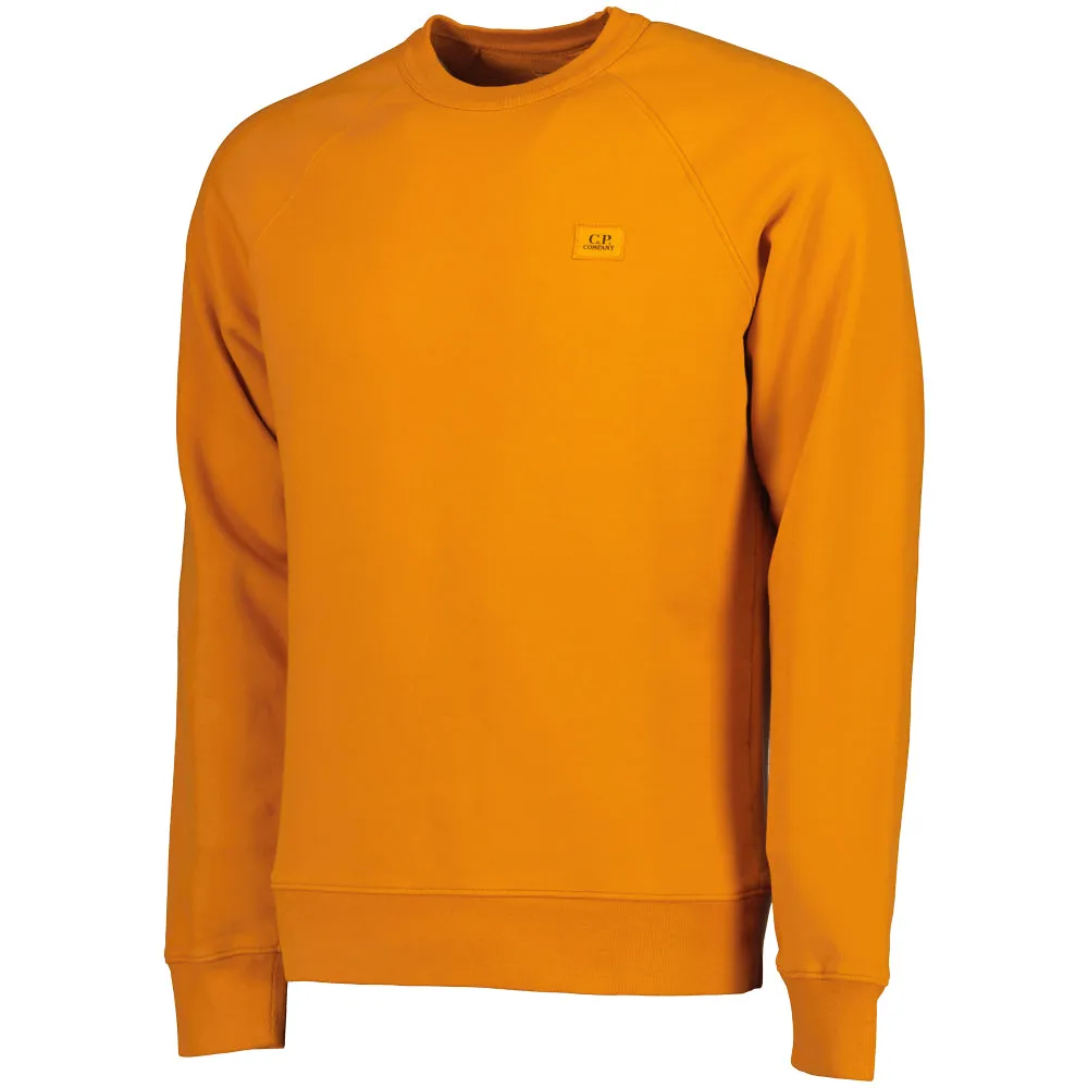 Brushed Fleece Logo Patch Sweatshirt