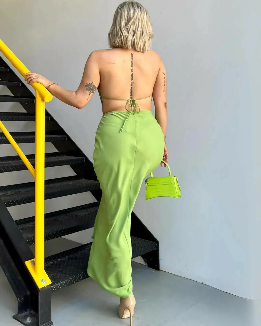 Caasi Forever Mine Dress in Green