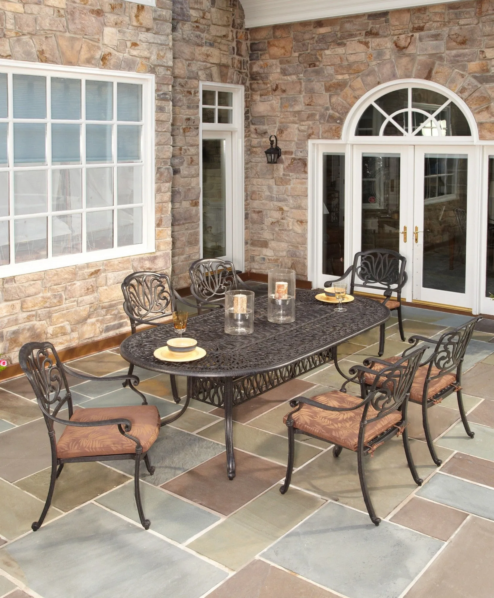 Capri Charcoal Outdoor Chair Pair