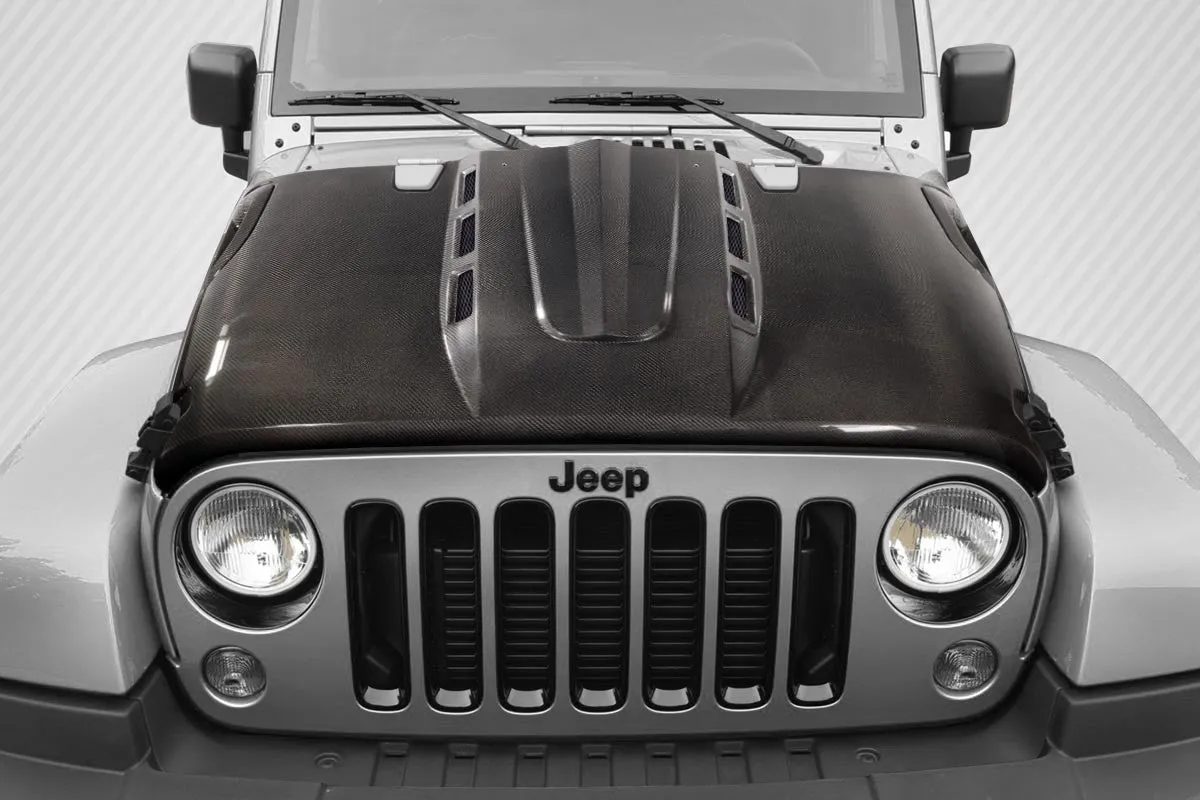Carbon Creations 2007-2018 Jeep Wrangler Avenger hood