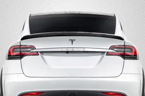 Carbon Creations 2016-2020 Tesla Model X High Kick Rear wing Spoiler