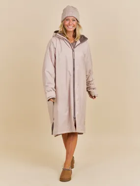 Cartel x Monday Bliss Winterswim Changing Robe Sand Beige