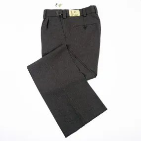 Charcoal Grey Ultimate Combo Slacks With Adjustizer Buckle Slider