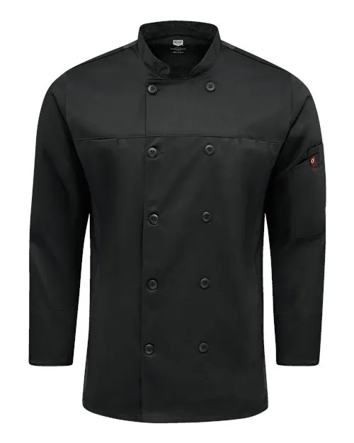 Chef Designs Women's Deluxe Airflow Chef Coat 053W