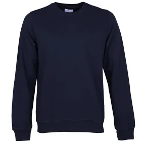 Classic Organic Unisex Sweatshirt, Navy Blue