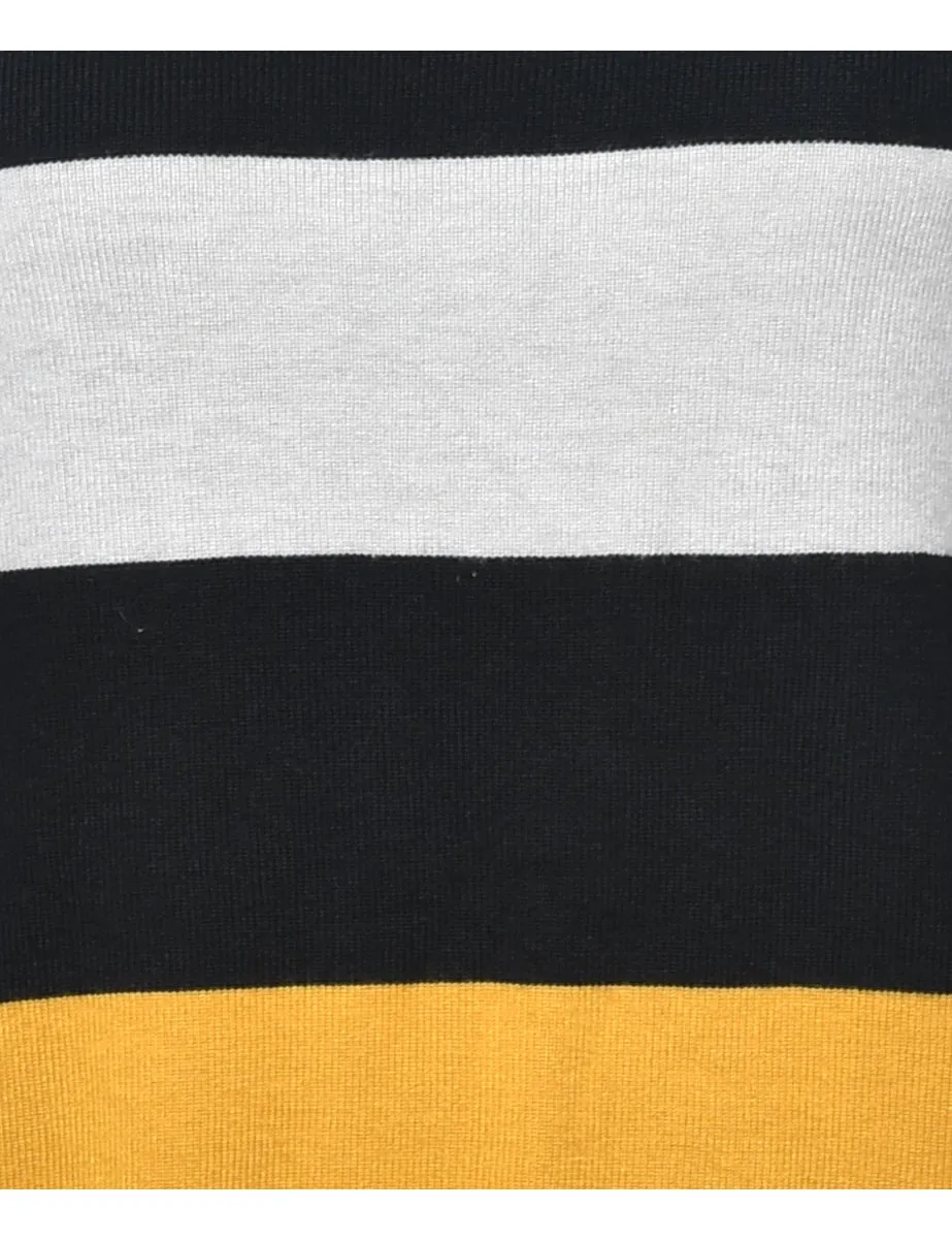 Colour Block Jumper - S