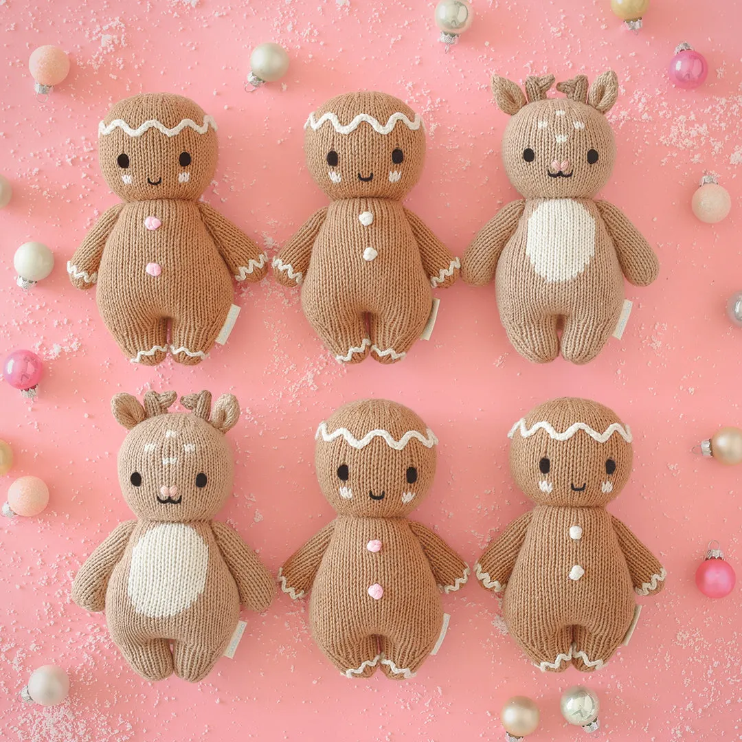 CUDDLE KIND BABY ANIMAL | GINGERBREAD (ICING WHITE)