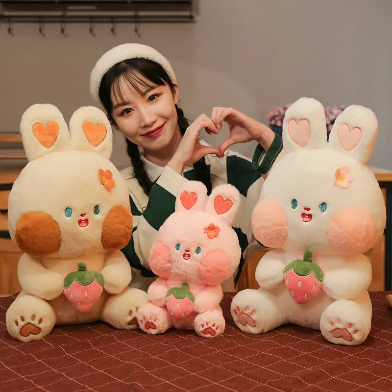 CuddleBun Kawaii Bunny Plushie - The Softest Huggable Rabbit