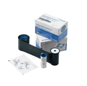 Datacard Monochrome Black Top Coat Ribbon | Prints 1000 Cards | 534000-005