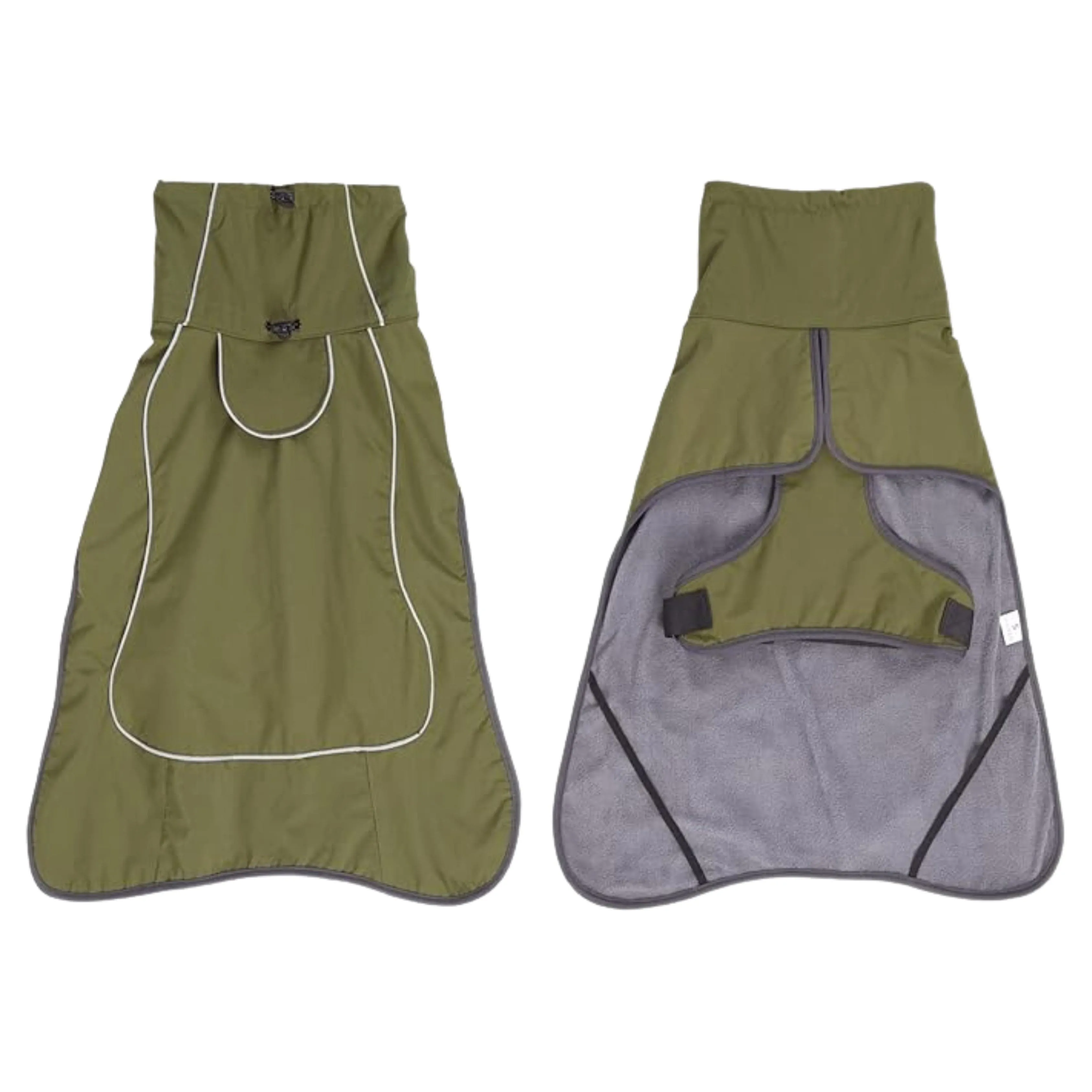 Dog Coat Cold Weather Reflective Soft Fleece Lining