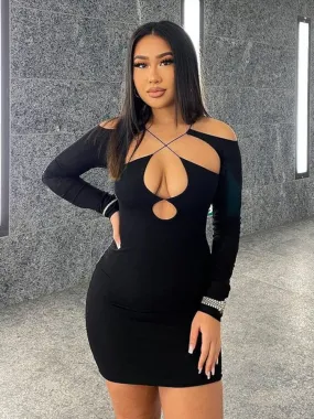 Double Layer Slim Dress