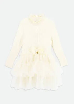 Elin Tulle Dress Vanilla