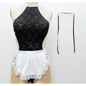 Escante Frenchy Maid Teddy Black/White