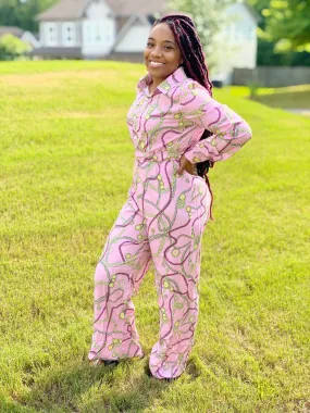 Fasten Your Chains Jumpsuit