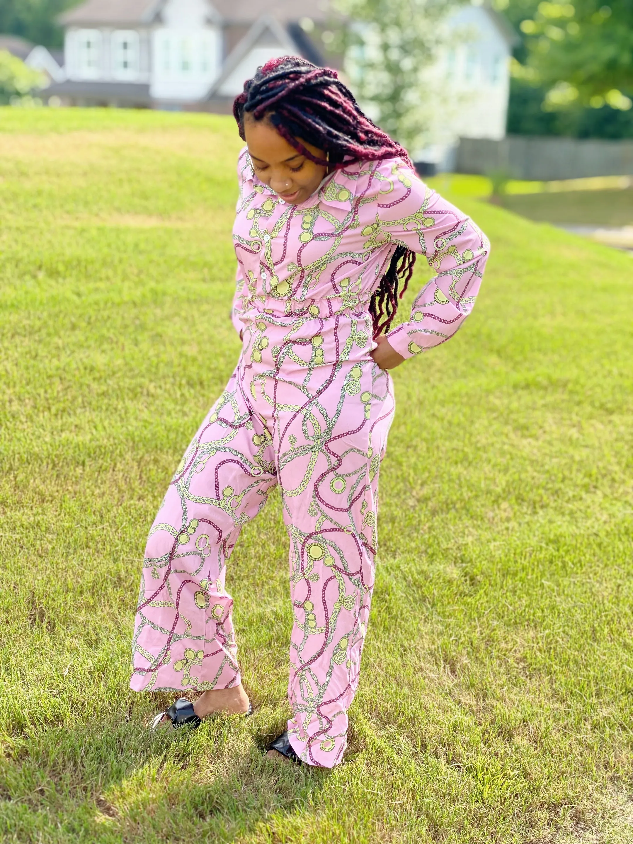 Fasten Your Chains Jumpsuit