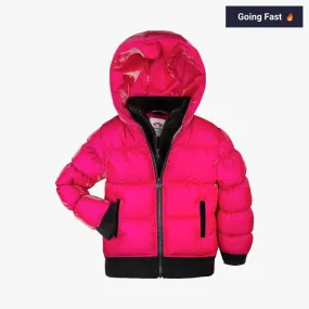 Flurry Coat | Fuchsia