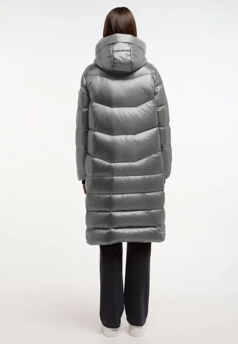 FRIEDA & FREDDIES GREY THERMOLITE COAT