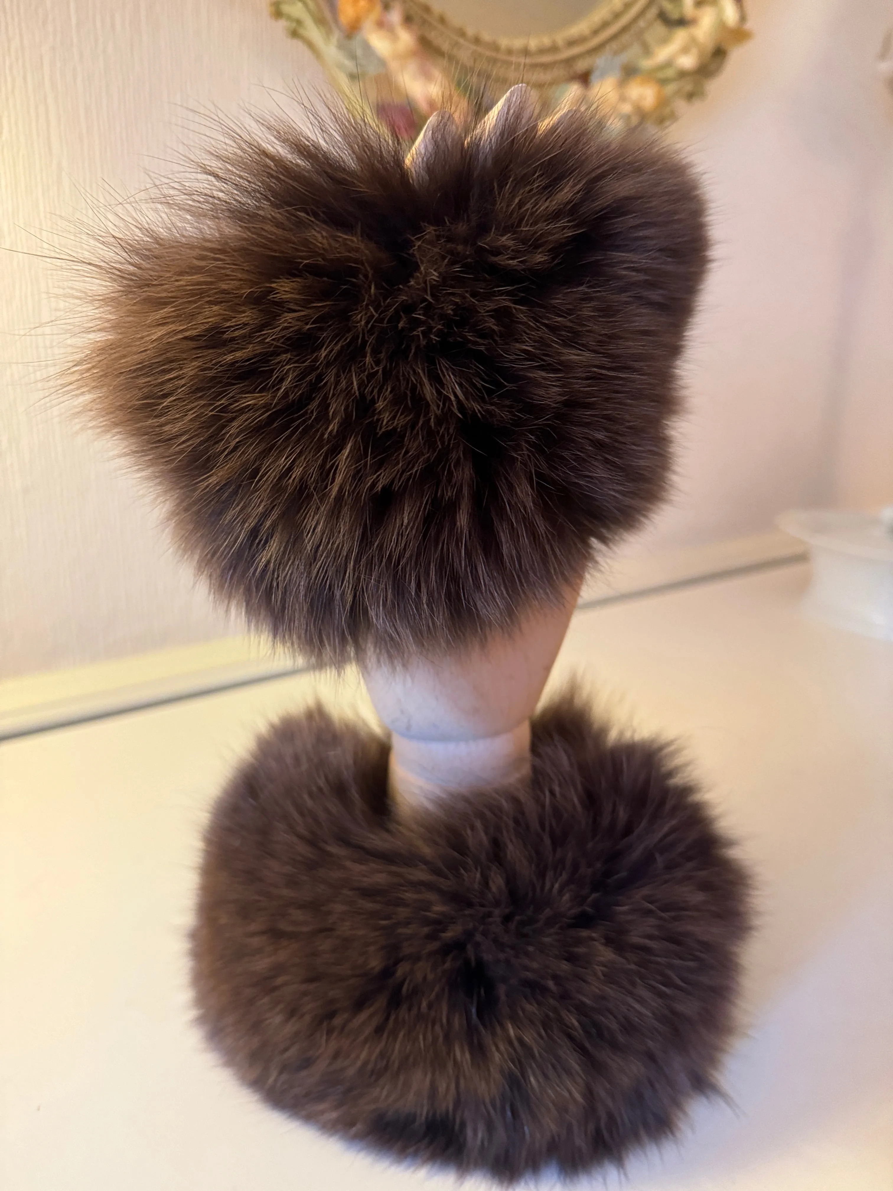 Fur cuffs