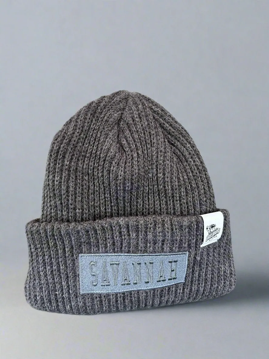 Ghost Pirates CCM Grey High Cuffed Beanie