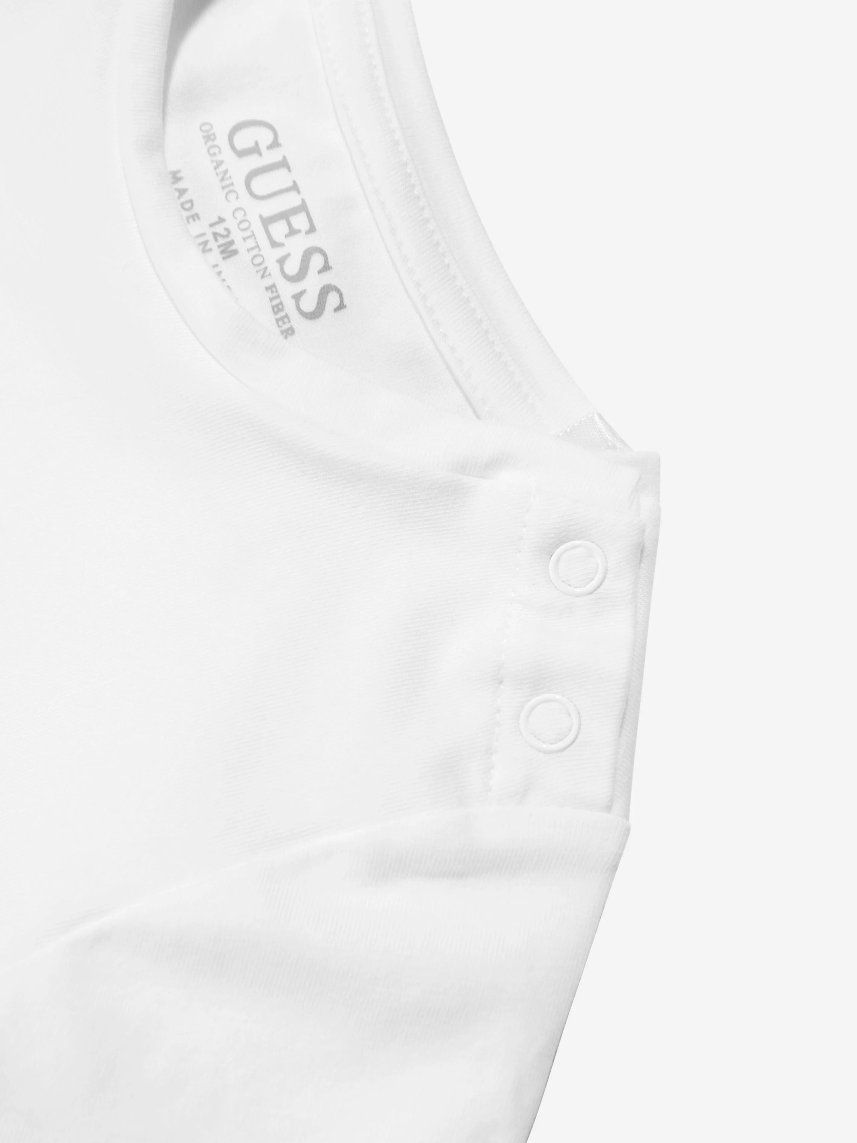 Guess Girls Teddy Bear T-Shirt in White