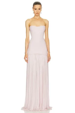 Helsa The Naomi Dress Barely Pink Size 8,10