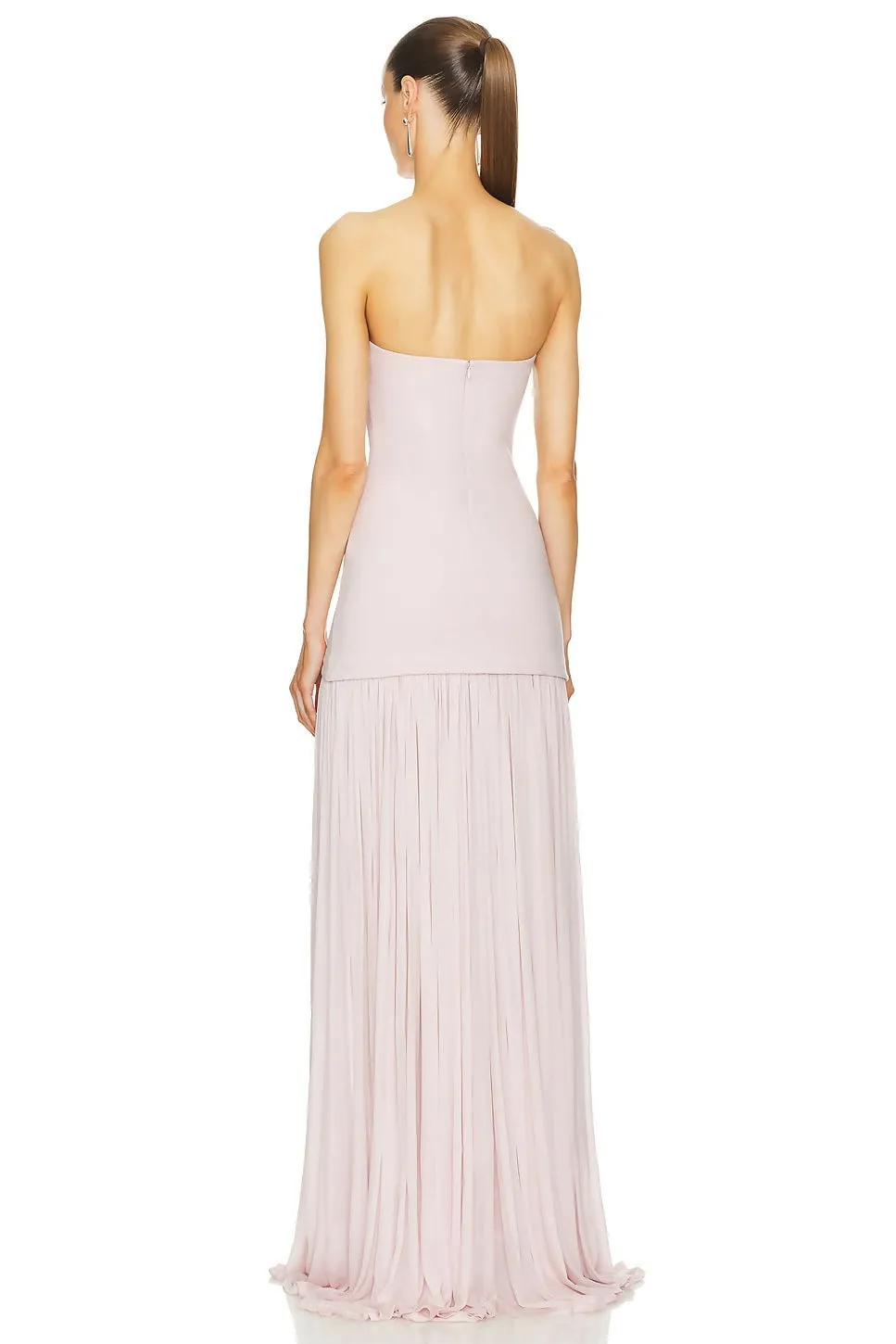 Helsa The Naomi Dress Barely Pink Size 8,10