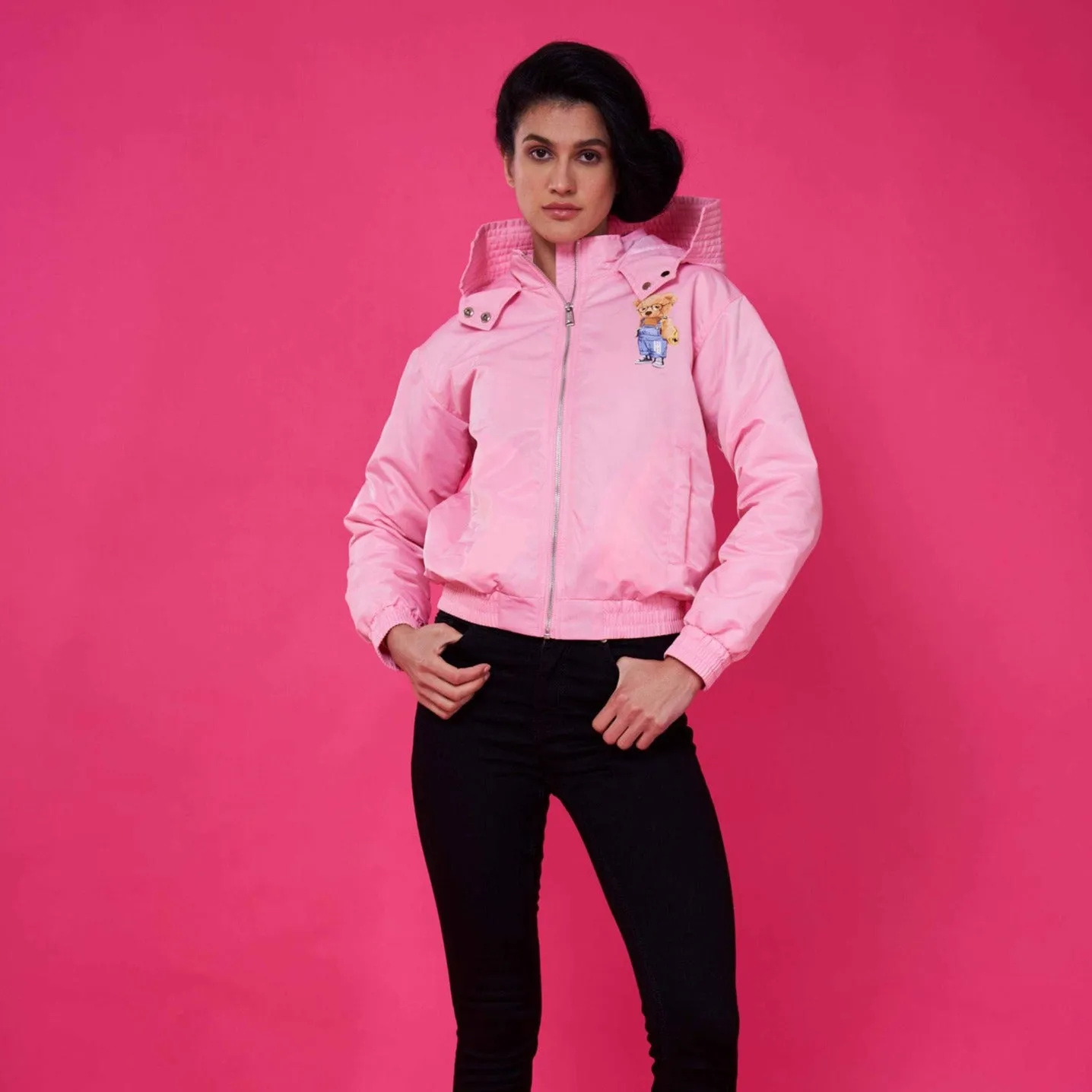 HL Ted H Bomber Jacket Pink