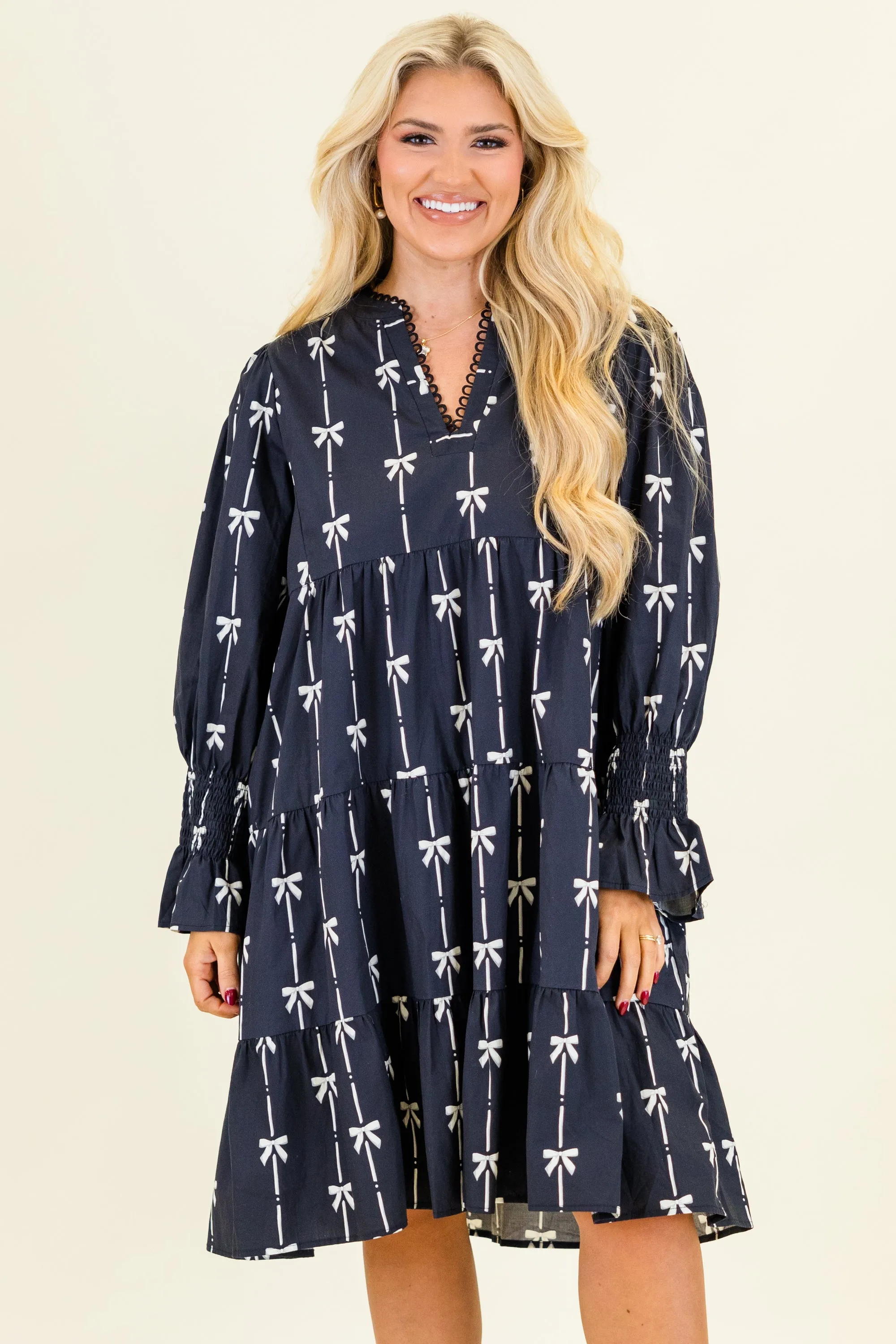 Infinite Allure Dress, Black