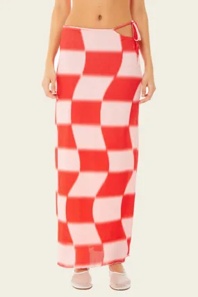 Jaya Skirt - Maraschino