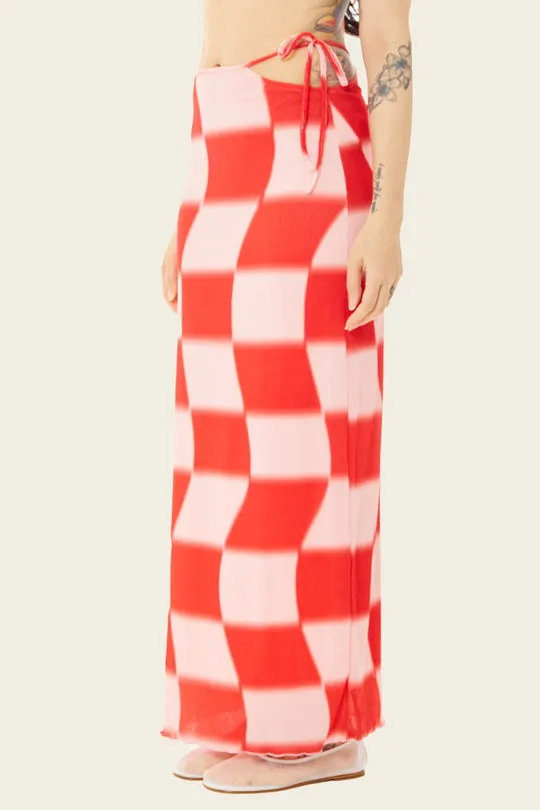 Jaya Skirt - Maraschino