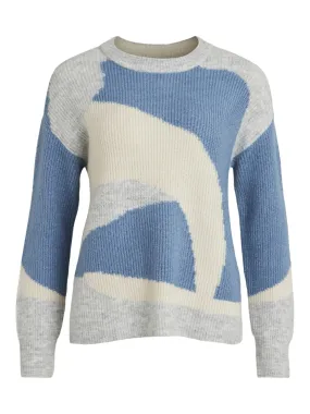 Kamalis Knitted Jumper (Blue)