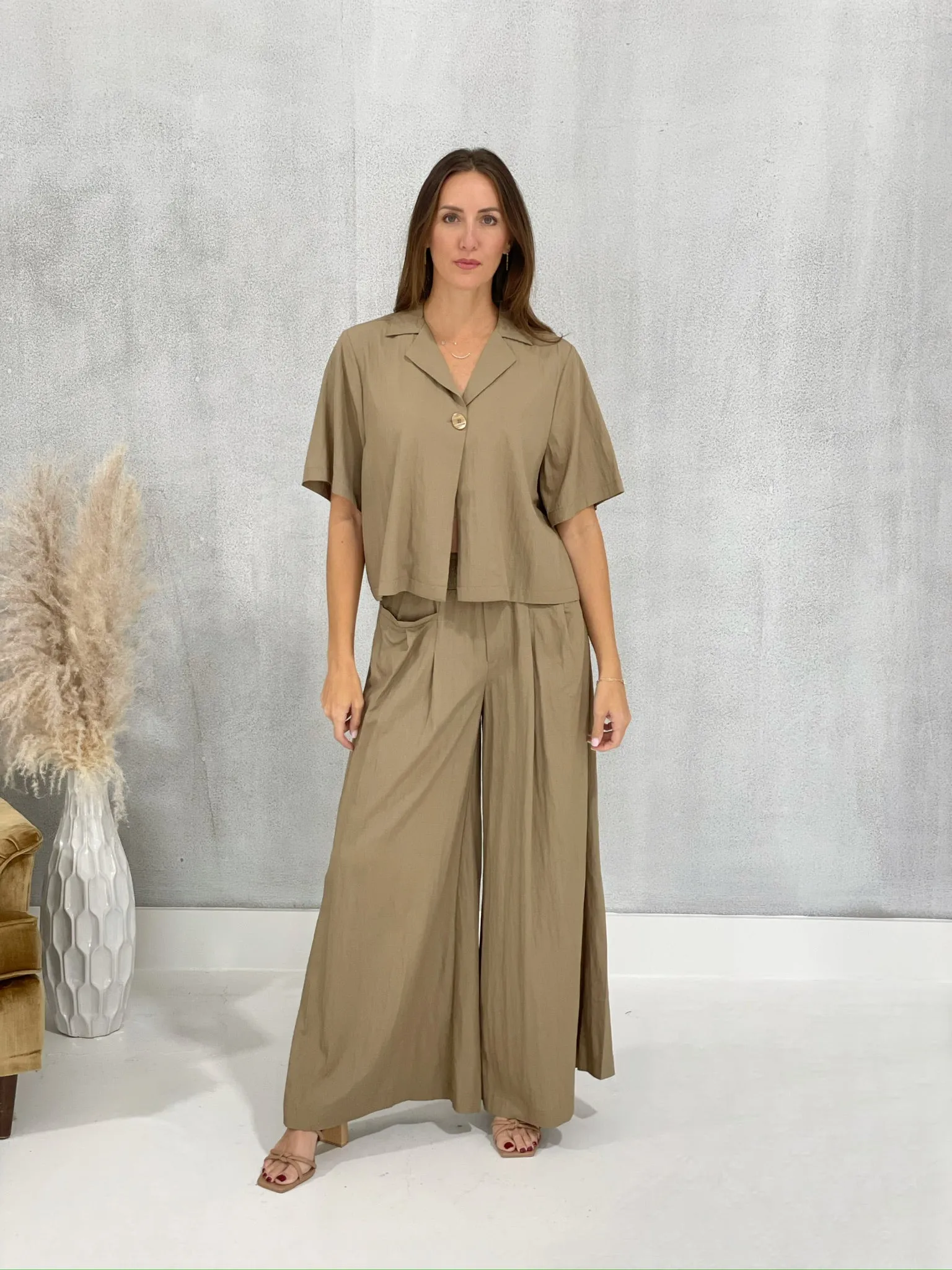 Leeway Wide Leg Pants