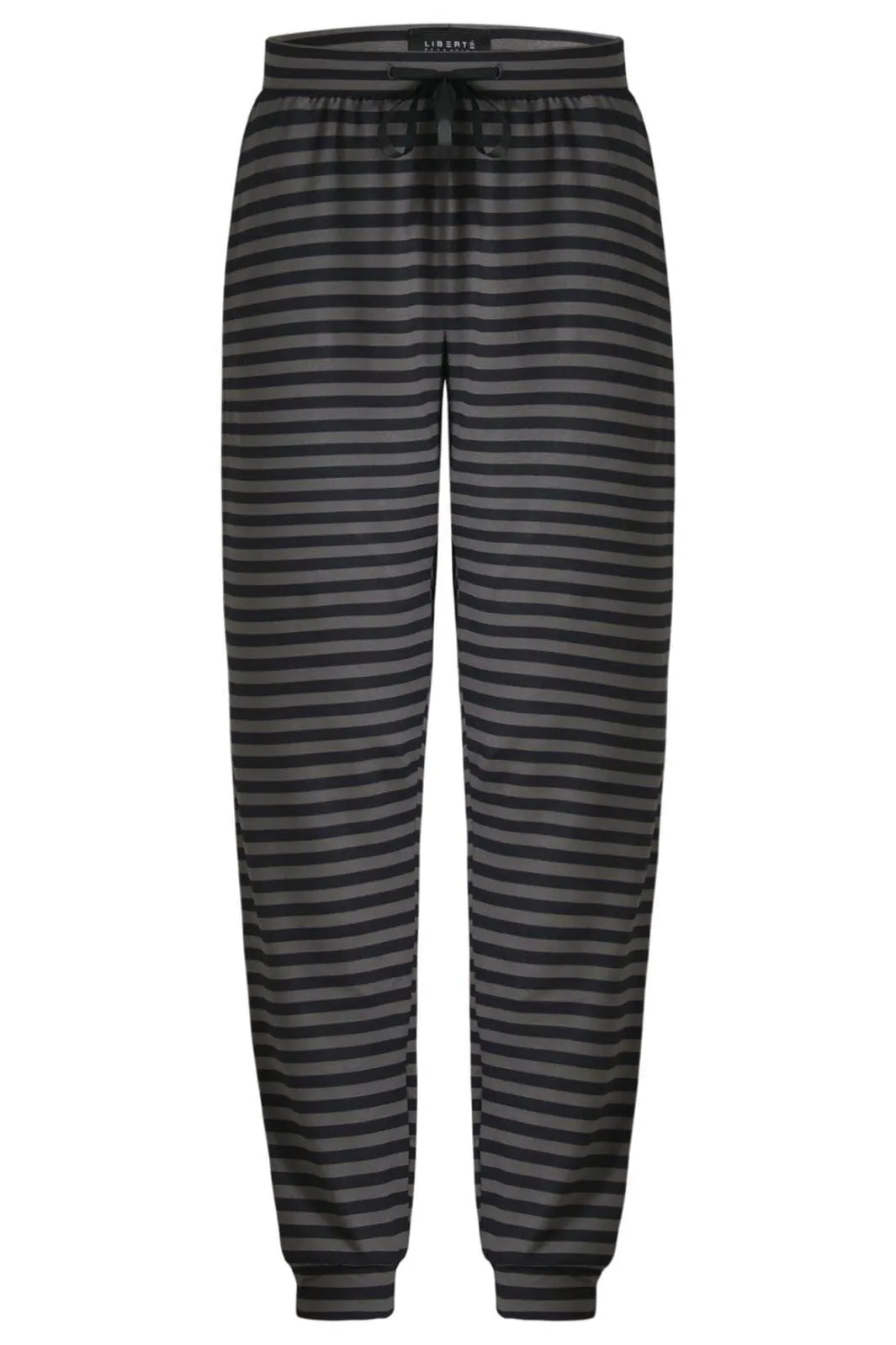 Liberte - Alma-Pants - Dark Grey Black Stripe