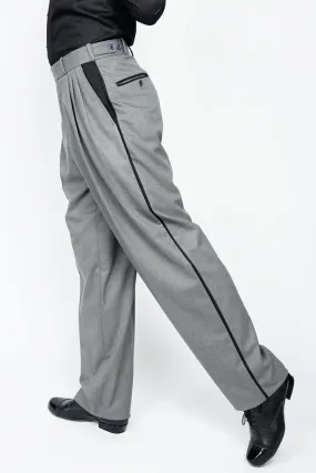 Line Tango Pants, Light Grey and Black